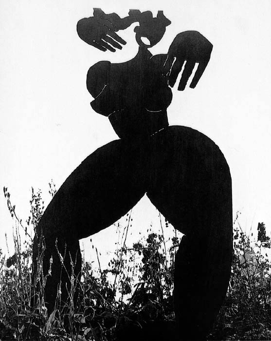 Agnes Keil, Üppigkeit, 2001, Höhe 200cm